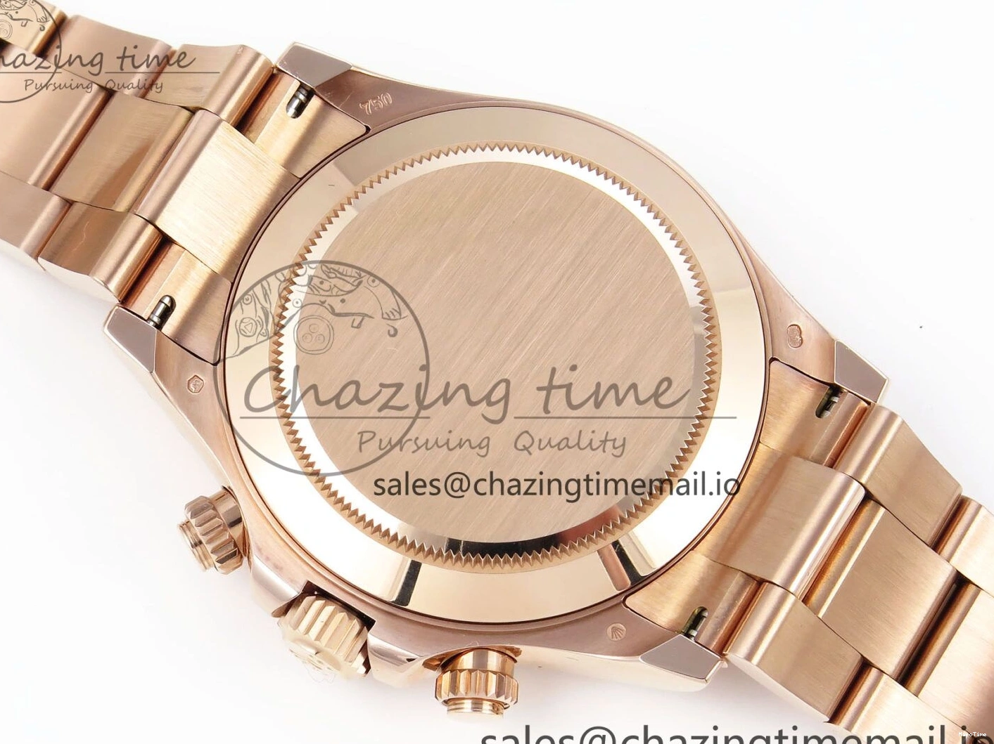 MiroTime 0302 Daytona 116505 KING 1:1 Best Edition Chocolate Dial on RG Bracelet SH OdorResistant 1932